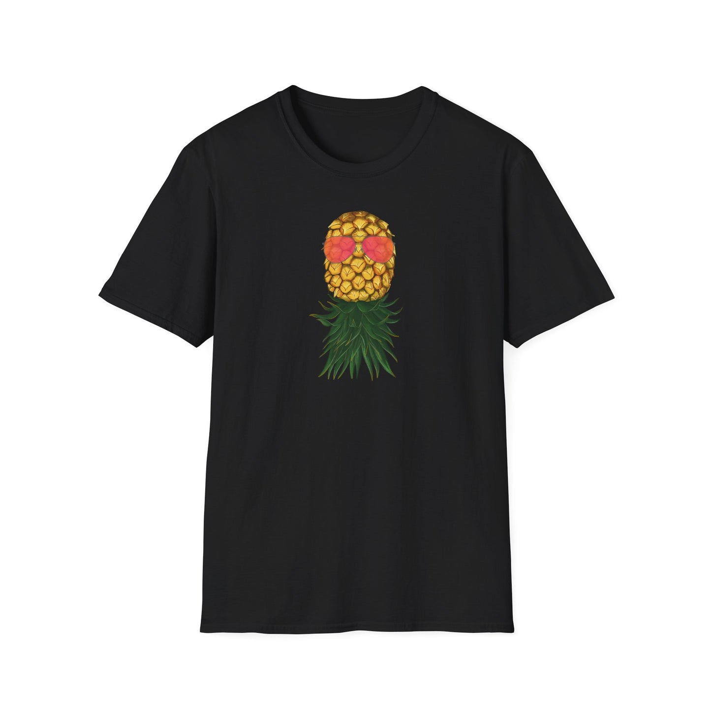 Upside Down Pineapple Unisex Softstyle T-Shirt