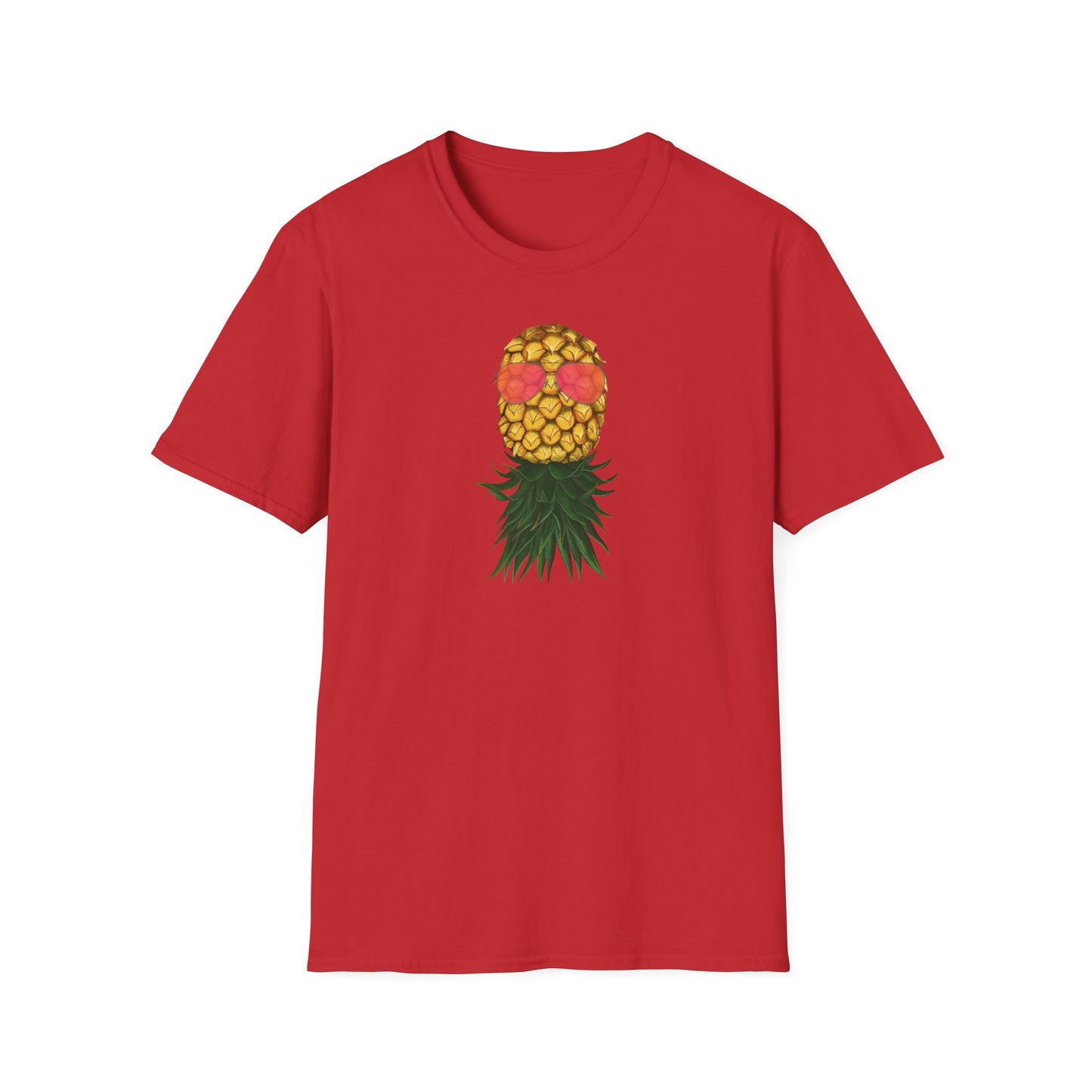 Upside Down Pineapple Unisex Softstyle T-Shirt
