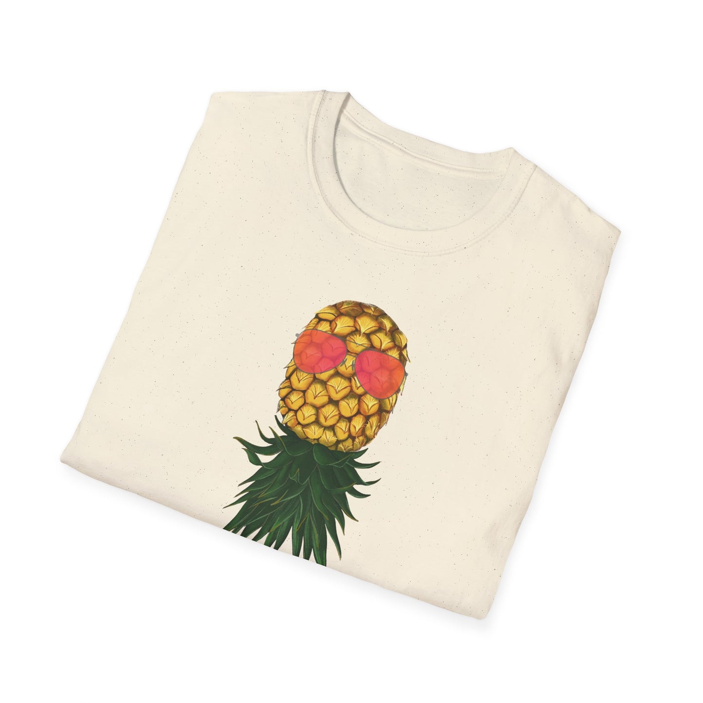 Upside Down Pineapple Unisex Softstyle T-Shirt