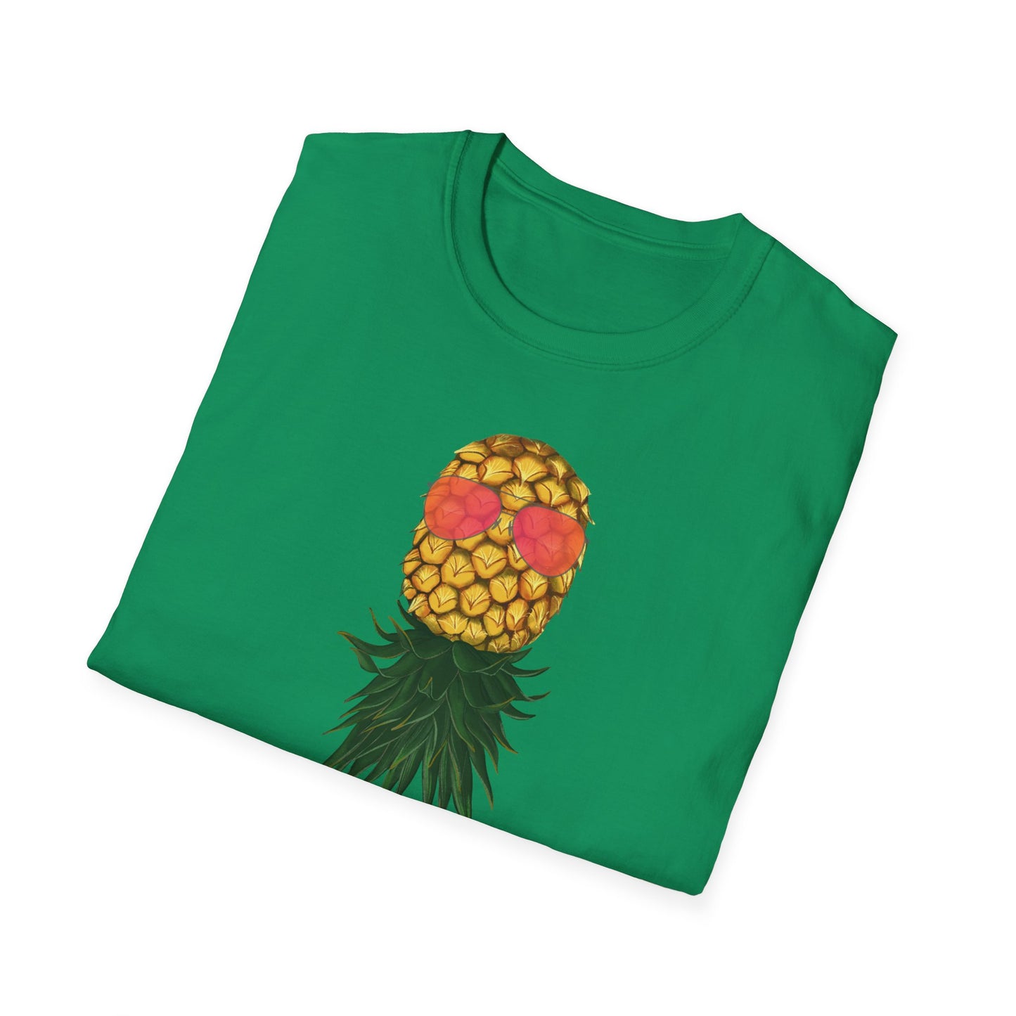 Upside Down Pineapple Unisex Softstyle T-Shirt