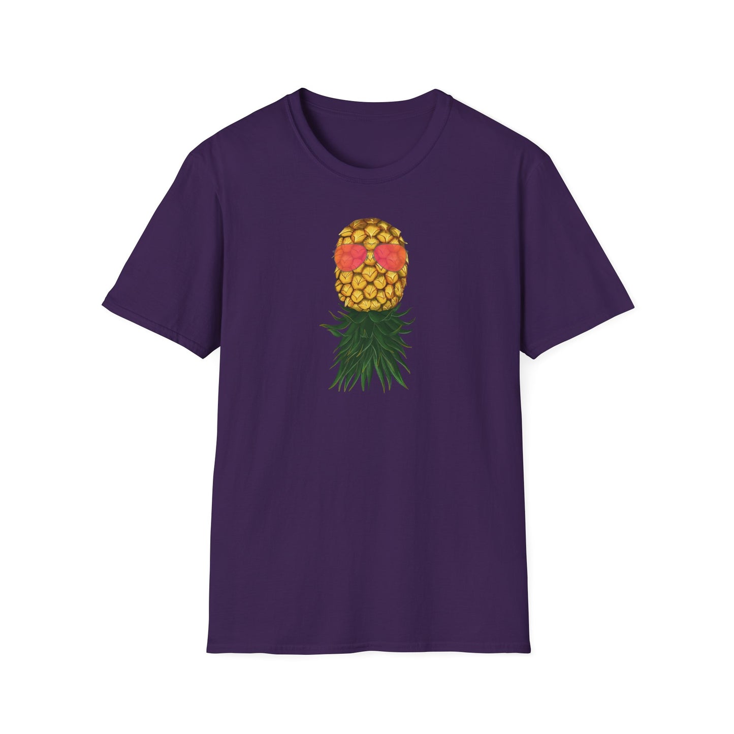 Upside Down Pineapple Unisex Softstyle T-Shirt