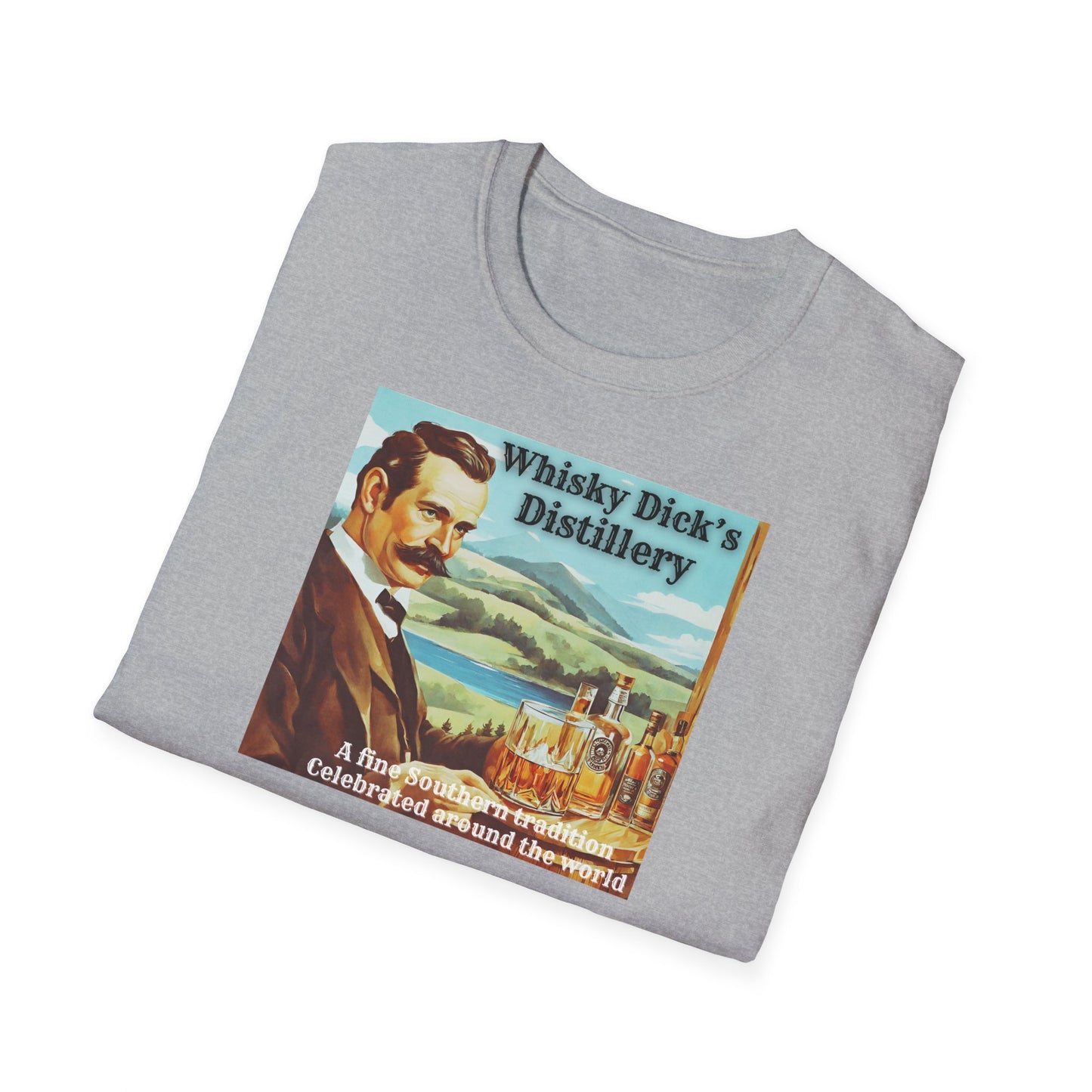 Whisky Dicks Unisex Softstyle T