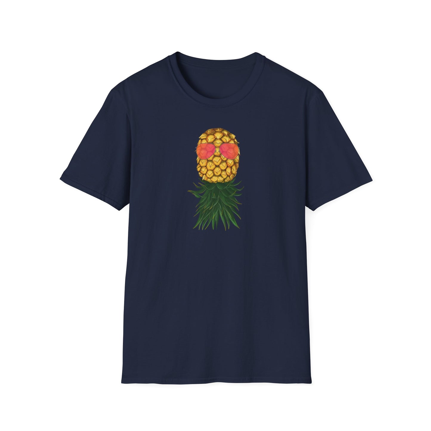 Upside Down Pineapple Unisex Softstyle T-Shirt