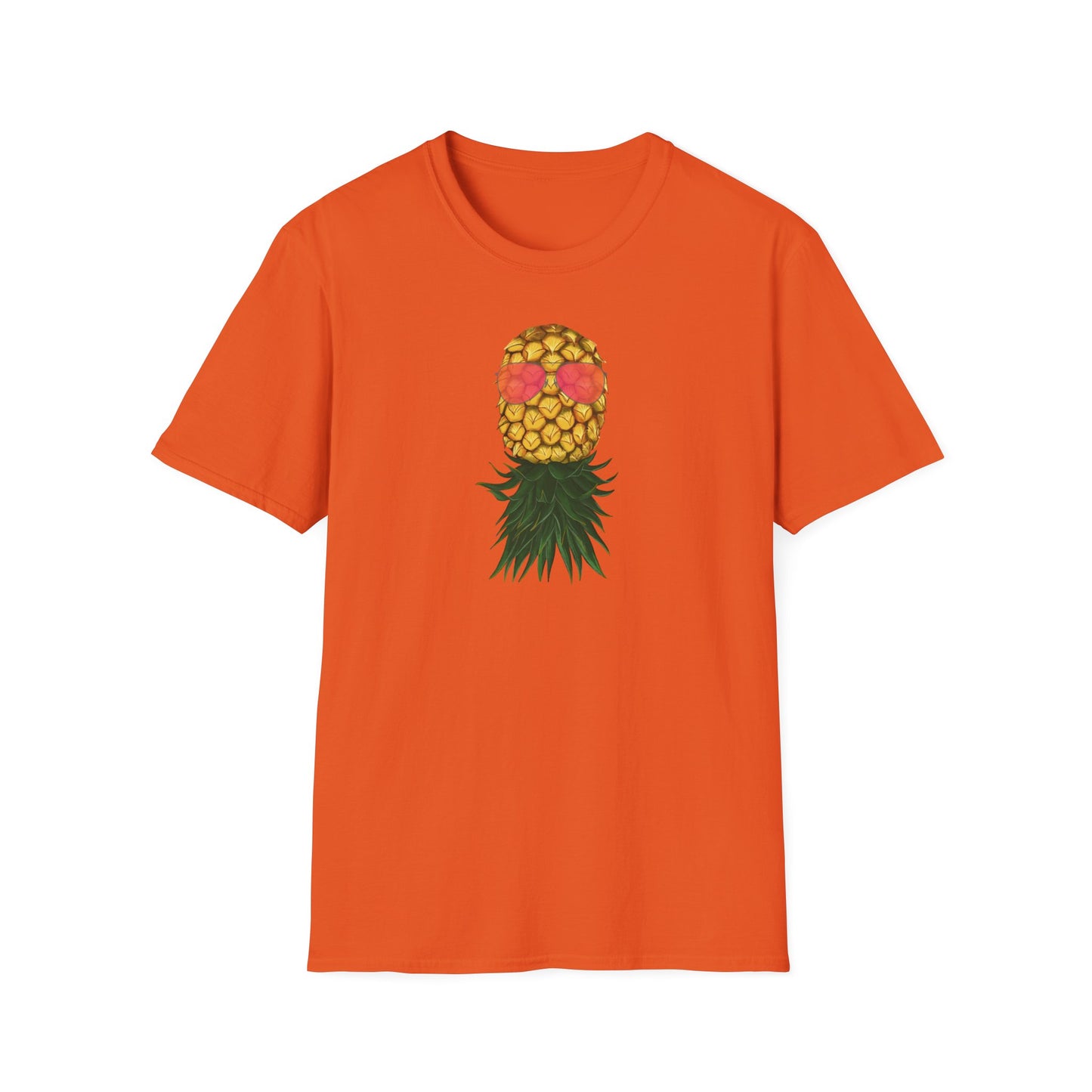 Upside Down Pineapple Unisex Softstyle T-Shirt